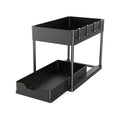 Organisateur Sous-Évier 2 Niveaux – Rangement Salle de Bain Grande Capacité