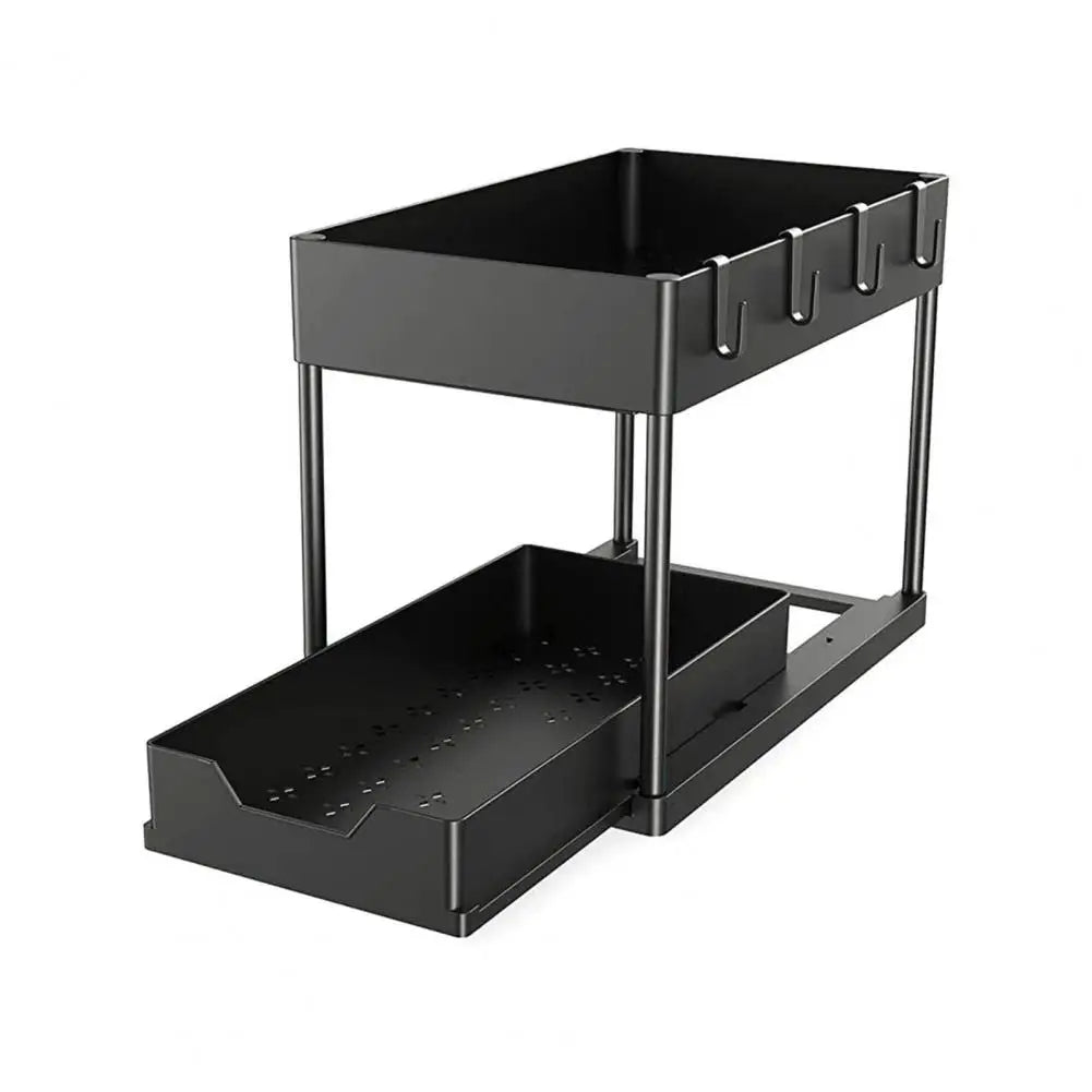 Organisateur Sous-Évier 2 Niveaux – Rangement Salle de Bain Grande Capacité