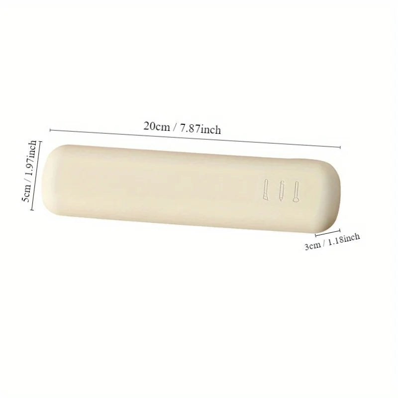 Trousse Pinceaux Maquillage en Silicone – Pochette de Voyage Compacte