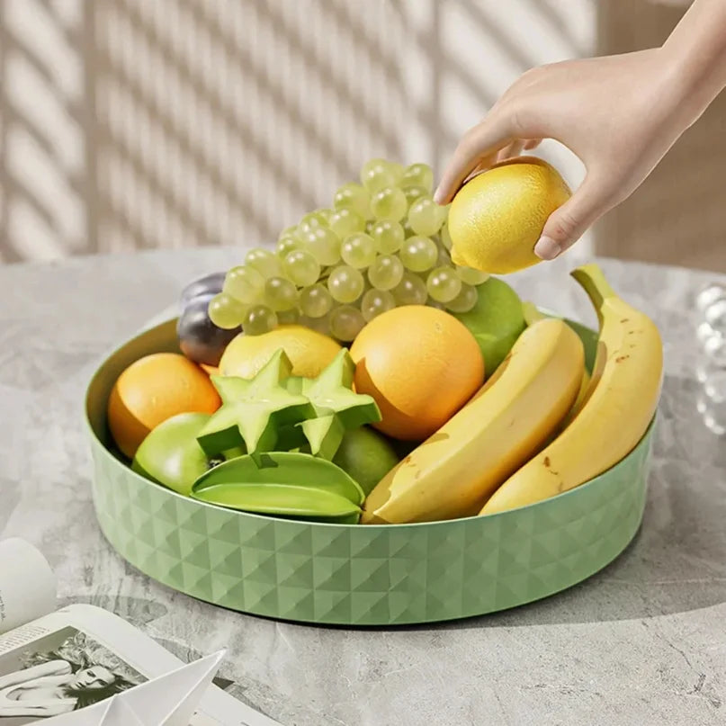 Plateau Rotatif 360° – Range-Épices & Accessoires Cuisine Antidérapant