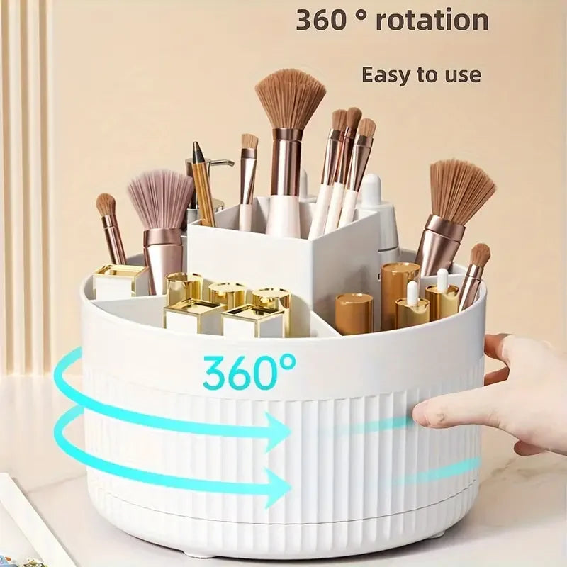 Organisateur de Maquillage Rotatif 360° – Grande Capacité