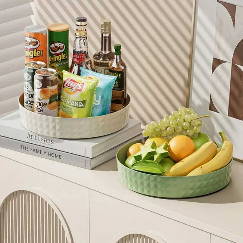 Plateau Rotatif 360° – Range-Épices & Accessoires Cuisine Antidérapant